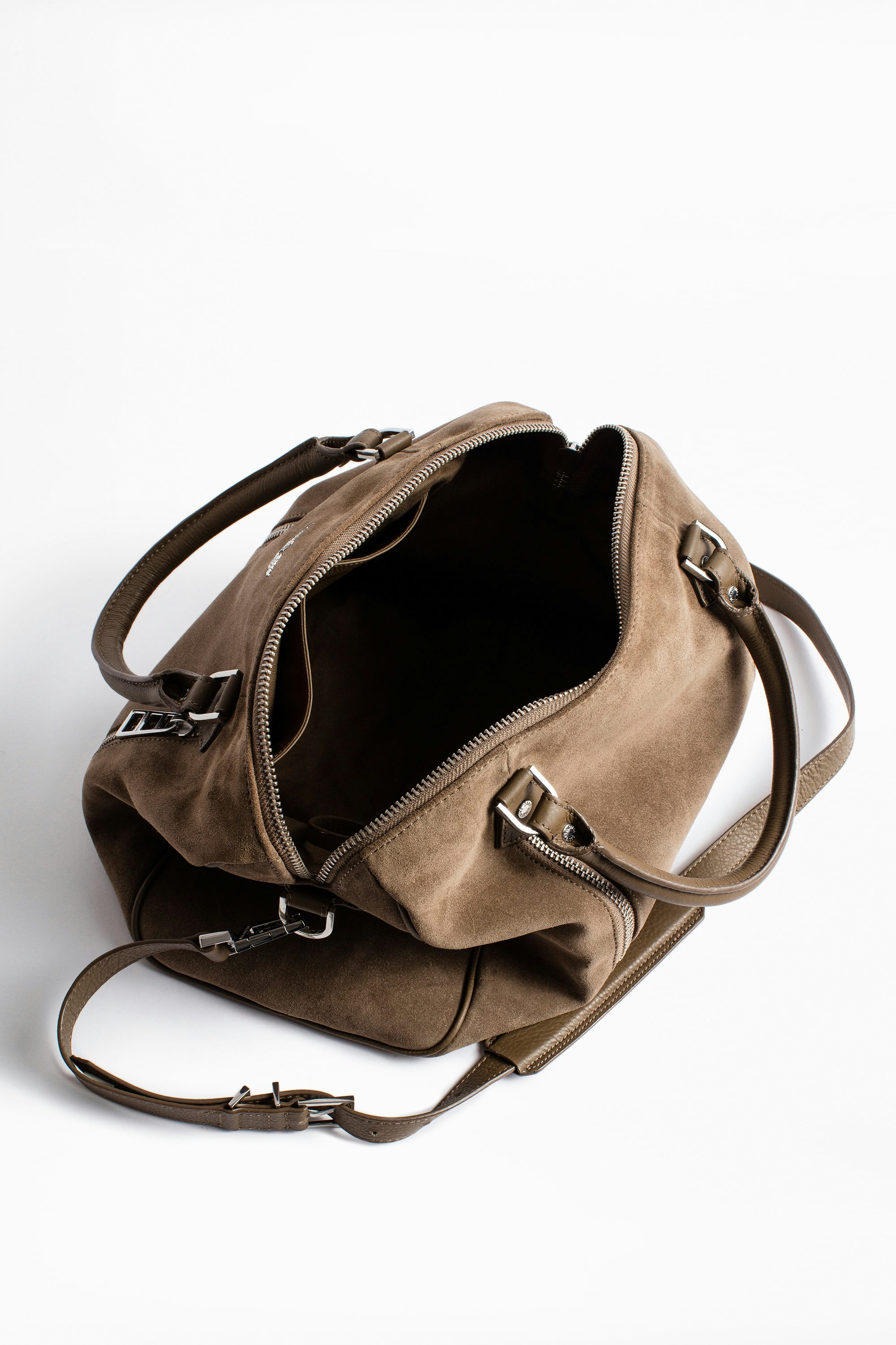 Sac Sunny Medium Suede - Sac en cuir suédé femme